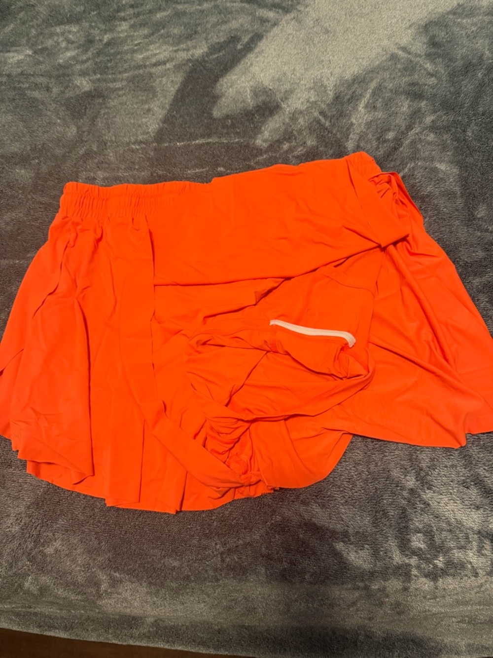 Constantly Varied Gear Neon Orange Athletic Shorts